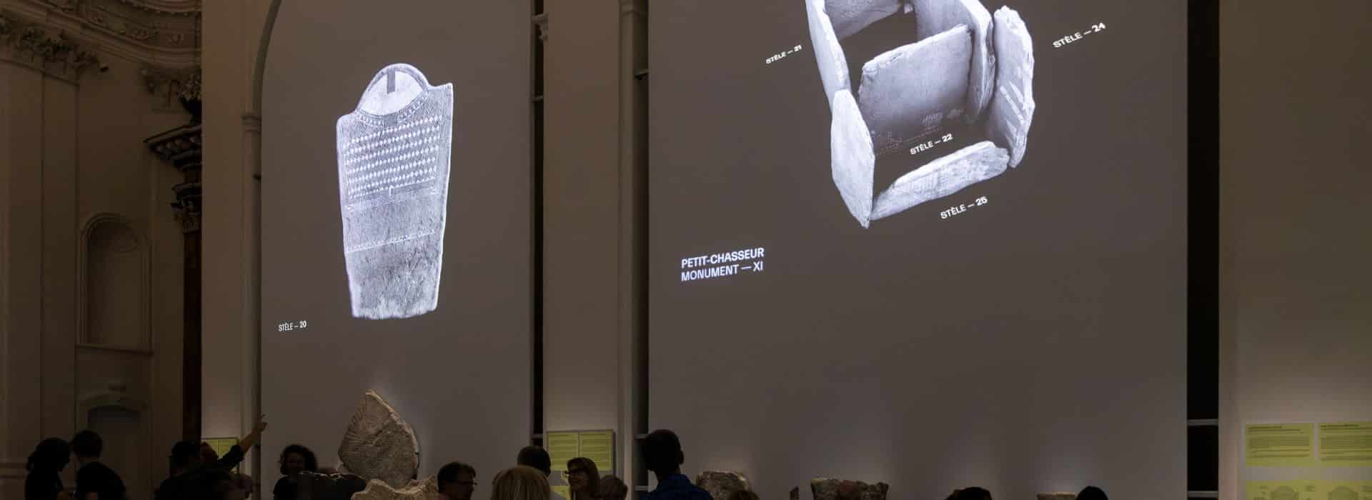[Im]mortelles. Vue dexposition © Musées cantonaux du Valais Sion. PRISM Studio